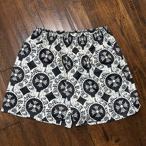 Designer Inspired Chrome Hearts Mesh Athletic Shorts Size XL